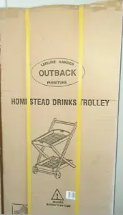NEW OUTBACK HOMESTEAD DRINKS TROLLEY