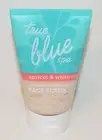 NEW BATH & BODY WORKS TRUE BLUE SPA APRICOT WHITE TEA SMOOTHING FACE SCRUB HTF