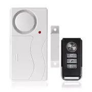 Wireless Door Window Entry Alarm Magnetic Sensor Anti Theft Burglar with Remote