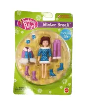 Fashion Polly Winter Break Ice Skating Lila Figure NEW VTG RARE Polly Pocket