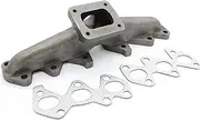 daili store Cast Iron Manifold Compatible With Supra 2JZ-GTE 1993-1998 Engine T4 Flange