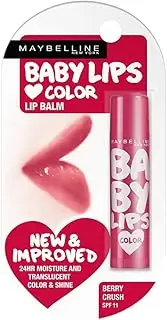 Maybelline Baby Lips Loves Colour Lip Balm - Berry Crush ,12 hour moisture,4g