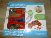 Discovery Monster Truck Meal Builder, Portion Control Dinner Set, New