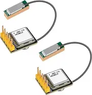 [YELUFT] 2 Pack Pre-Soldered ATGM336H GPS Module GPS & BDS Dual Mode Satellite Positioning Navigator with Antenna Replacement NEO-M8N for Meshtastic GPS Arduino