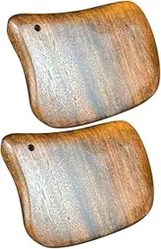ERINGOGO 2pcs Sandalwood Gua Sha Board Universal Massage Tool for Neck Wooden Scraping Massage Tool Portable Guasha Scraper for