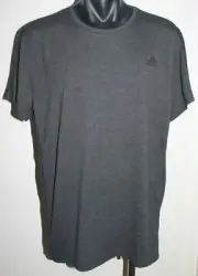 Adidas Climalite Running Training Activewear Sports Black T-Shirt Size XL BNWT