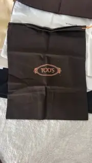TOD's Drawstring Shoes Dustbag Storage Bags | 15 " x 12 "