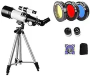 Astronomy Telescope Space Astronomic for Children,BeginnersMonocular 50-100Mm Refractor Kids Educational ng Scope Bird W