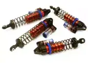 Integy Billet Machined Piggyback Shocks (4) Traxxas 1/10 Slash 2WD & Nitro Slash