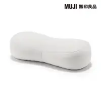 在飛比找momo購物網優惠-【MUJI 無印良品】涼感多用途靠枕/迷你/淺灰(４９×２２