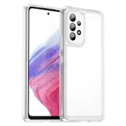 For Samsung Galaxy A53 5G Case, Shock & Scratch-proof + Acrylic Shielding Cover, Clear