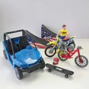 New Ray Toys - 1:18 Scale Nitro Circus/Travis Pastrana Play Set