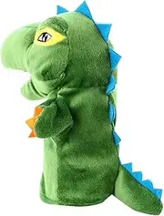 Dinosaur Hand Puppet Soft Plush Parent Plaything Adorable Cartoon Design for Birthdays Parties and Imaginative Play