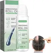 Hair Growth X Roll-On Hair Treatment, Roller Thick Hair Essential Oil,Hair Care Repair Hairline,Nourishes The Scalp,Help to Stop Thinning and Loss Hair,Hair And Beard Regrowth Serum (1Pc)