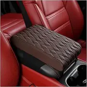 Armrest Box Booster Pad for Kia for Stonic YB/KX1 2018 2019 2020 2021 2022 2023 2024 Car Armrest Cushions Car Armrest Box Mats Center Console Cover(F,16cm)