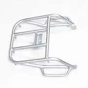 Silver Rear Luggage Rack Back Bracket Rack Cargo Carrier for Suzuki DR250 Off Road Dirt Bike 1993-2014