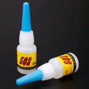 Super Glue Instant Drying Cyanoacrylate Adhesive Strong Bonding Fast Repaio CR
