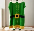 Pottery Barn Buddy the Elf Sherpa Throw Blanket 50X60 NEW