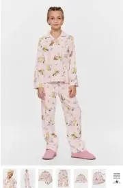 BNWT PETER ALEXANDER GIRLS WINNIE AND FRIENDS LONG SLEEVE PYJAMA SET SIZE 12