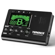Metronome Tuner, 3 in 1 Digital Metronome Tuner Tone Generator for Guitar, Ba...