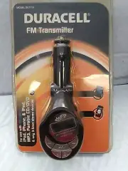 Duracell FM Transmitter MP3 Radio Modulator SD Card MMC USB Flash Drive
