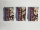Pottery Barn Winter Reindeer Block Print Tea Towels S/3 30" #9600X