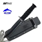 MTECH USA MT-632DB MINI TACTICAL FIXED BLADE NECK KNIFE