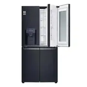 LG 508 Litre French Door Refrigerator - Matte Black