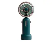 F30 4800mah Small Smart Usb Rechargeable Cooling Table Standing Fan Foldable Handheld Cooler Summer Outdoor Cooling