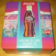 Superbowl 28 Commemorative Coke Bottle Set