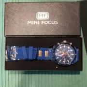 MINI FOCUS Men's Urethane Band Analog Watch MF0089G04