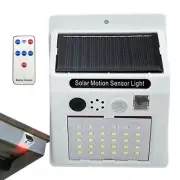 Solar Powered Animal Repeller Solar Alarm Light Human Motion Sensor well made