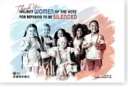 2021 Women's Equality Day Thank You Valiant Women DOD Poster Version 2