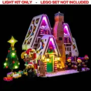 Light My Bricks - LIGHT KIT for LEGO Gingerbread House 10267 from Tates Toyworld