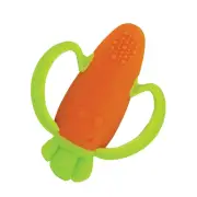 Lil' Nibbles Textured Silicone Baby Teether - Sensory Exploration and Teething R