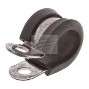 Jaylec Pkt 10 P Clip 16Mm Stainless Steel With Rubber Insert Reinforced Mounting Jaylec - SP4116