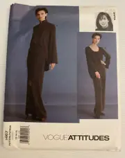 Vogue 1467 Sewing Pattern Sizes: 12-14-16 - LAUREN SARA - Jacket Top Skirt Pants