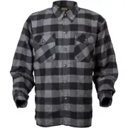 ScorpionEXO Covert Flannel Shirt - Black/Gray - Large 13403-5