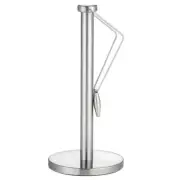 Towel Holder Stand with Base for Kitchen,Stainless Steel Towel Dispenser,9023
