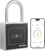 Battery Free Smart Padlock,Keyless Smart Lock, Electronic Lock,Smart Outdoor Lock, gate Lock,Fence Lock,SS304 Solid Steel Lock,Waterproof Outdoor Lock,Smart Lock for Bicycle，NFC Smart Lock