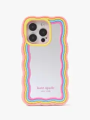 Rainbow Mirrored iPhone 15 Pro Case