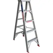 Indalex Double Sided Aluminium 5 Step Ladder 1.5m