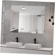36"x28" Frameless Mirror Wall Mirror, Modern Rectangle Bathroom 36"L x 28"W