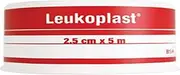 BSN Leukoplast Standard Plaster Fixation Tape Roll, 2.5 x 5 Meter Size