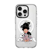iPhone 16 Pro Clear Case MagSafe Compatible Writing & Pets