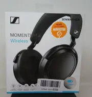 Sennheiser Momentum 4 Wireless Headphones W/ Adaptive Noise Cancelation, Black