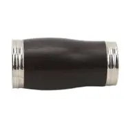 Clarinet Barrel Accessories with Metal Ring Ebony Black and Silver Pitch Pipe