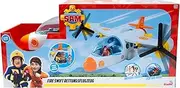 Simba Fireman Sam Rescue Airplane - 42cm with Winch, Sounds, Arrow Shot, Opening Cargo Compartment - Suitable for Kids, Preschool, Unisex - 3+ Years