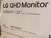 LG 32" IPS LED QHD FreeSync Monitor with HDR Black 32QN55T