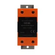 GEYA Solid State Relay SSR-10/25/40/60/80/100/120DA 3-32DC to 24-480AC&Radiator
